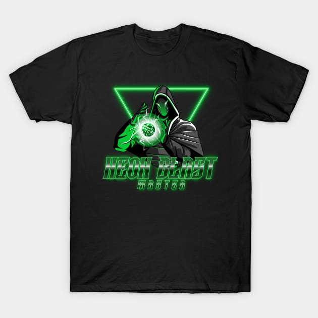 Neon Blast Master T-Shirt by Sanworld